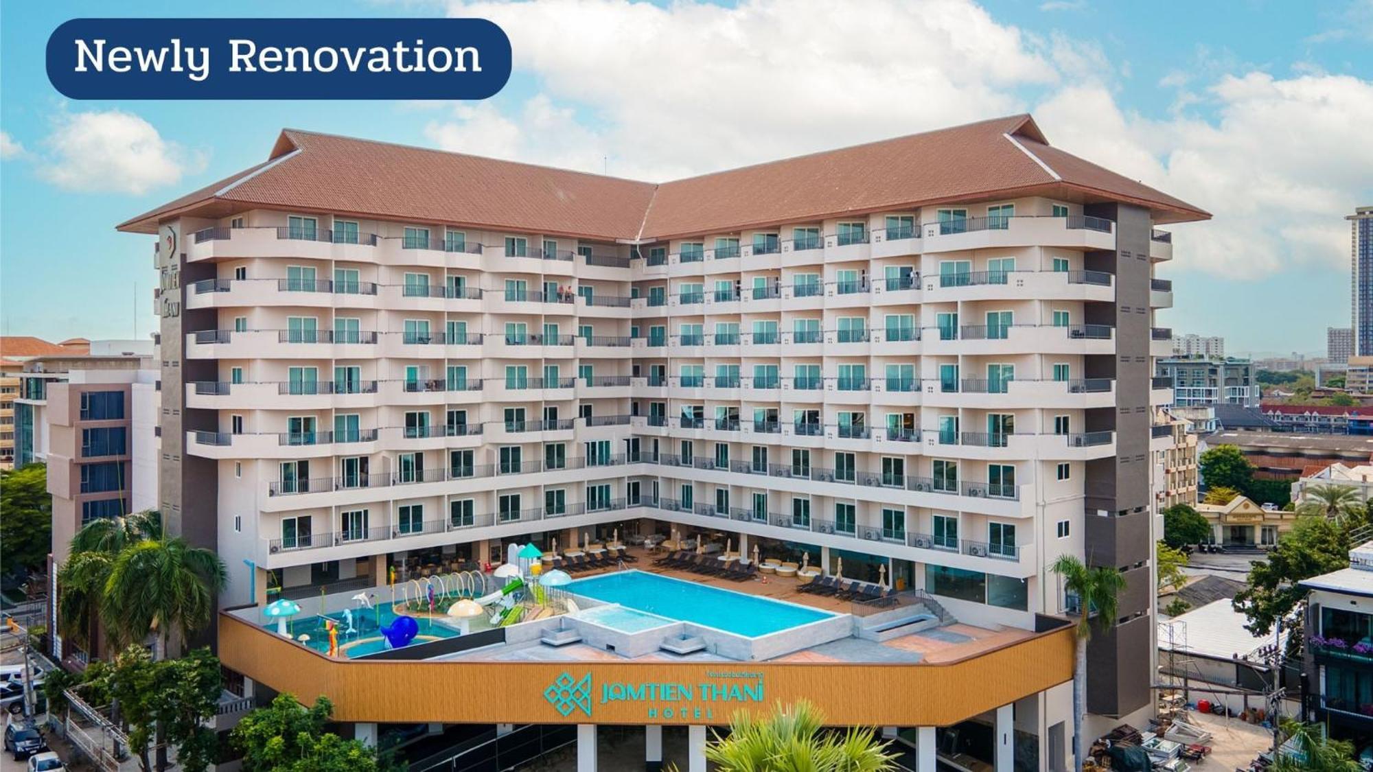 Jomtien Thani Hotel Praia de Jomtien Exterior foto